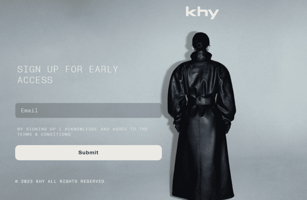 Web stranica brenda Khy