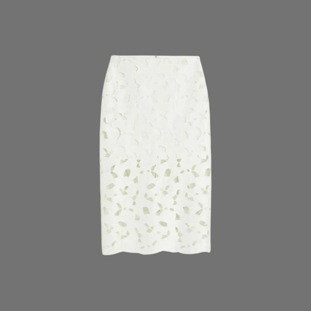 bijela suknja