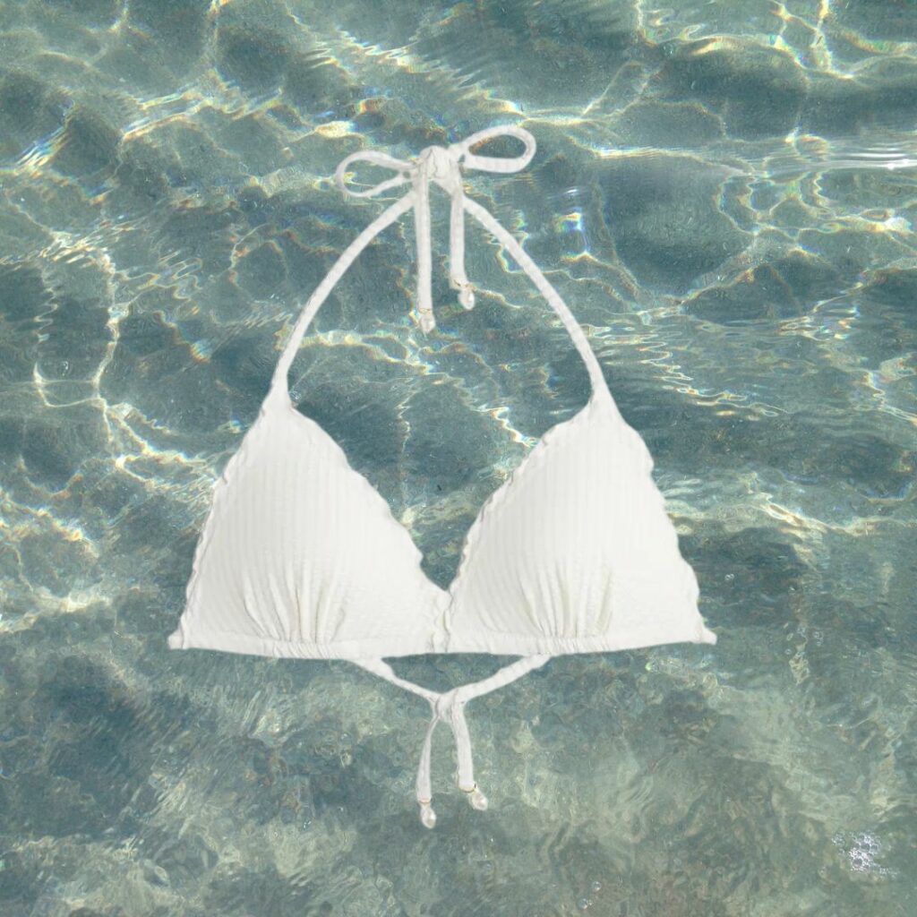 bijeli kupaći kostim